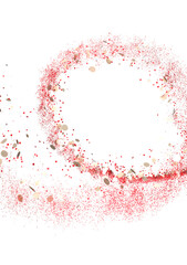 Obraz premium Sparkling confetti explosion, perfect for celebrations, holidays, and party designs.