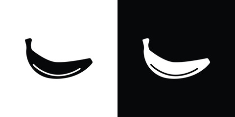Banana icon vector, Symbol, logo illustrations