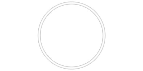 Luxury Decorative Ring Vector Illustration.