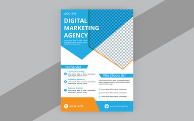 Corporate Business Agency Flyer Design Template