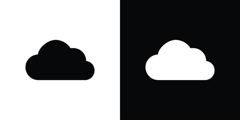 Cloud icon vector, Symbol, logo illustrations