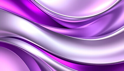 Fototapeta premium Fluid Metallic Gradient Background Abstract Luxury Tech Style Generated image