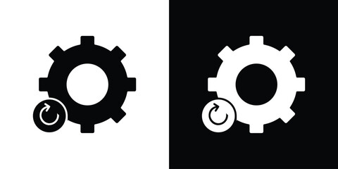 Continuous changes icon vector, Symbol, logo illustrations