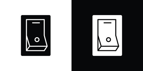 Electric switch icon vector, Symbol, logo illustrations