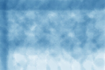 Obraz premium やさしい和柄の藍色背景素材