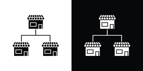 Franchise icon vector, Symbol, logo illustrations