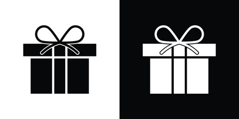 Gift icon. Design for website and mobile apps.