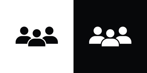 Group icon vector, Symbol, logo illustrations