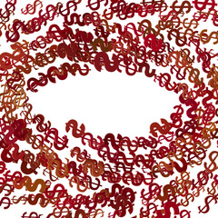 Dollar Signs Raining over Transparent Background