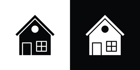 House icon. Design for website and mobile apps.