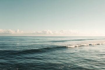 Obraz premium calm ocean waves