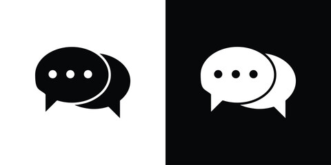 Live chat icon vector, Symbol, logo illustrations