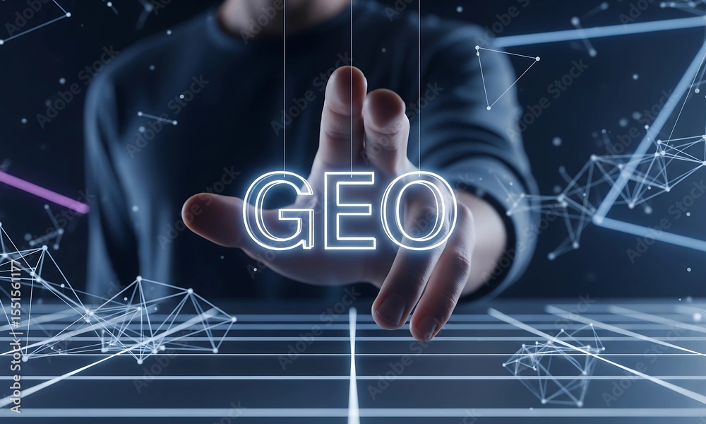 Wall mural generative engine optimization (geo) with digital touch interface