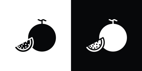 Melon icon. Design for website and mobile apps.