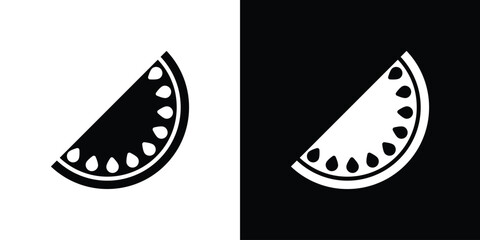 Melon icon vector, Symbol, logo illustrations