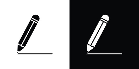 Pencil icon. Design for website and mobile apps.