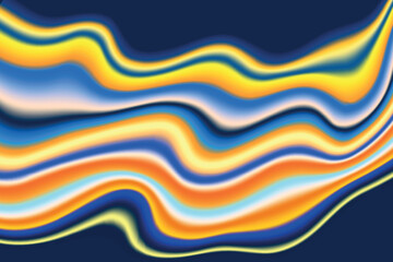 Fluid art. Modern artwork background. Mixture of acrylic paints. Abstract liquid painting marble texture, colorful gradient waves. Vector design for banner, flyer, business card, cover, invitation.