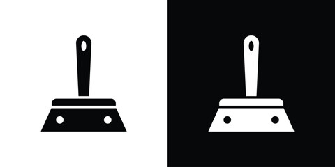 Putty knife icon. Design for website and mobile apps.