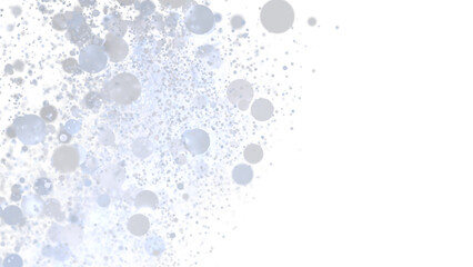 Beautiful abstract background with light blue bubbles. Perfect for websites, presentations, and more.
