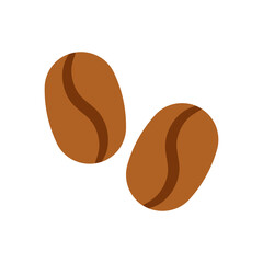 Vector illustration of a coffee bean