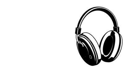 Vector illustration earmuffs with white background