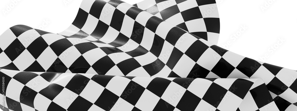 Poster high-resolution image of a checkered flag, perfect for backgrounds, websites, and design projects.