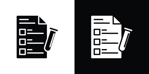 Test icon vector, Symbol, logo illustrations