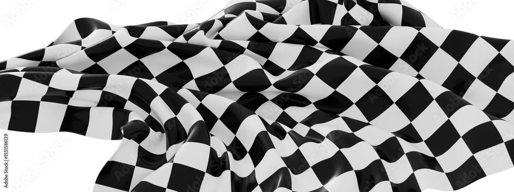 Poster high-resolution image of a checkered flag, perfect for backgrounds, websites, or design projects. do