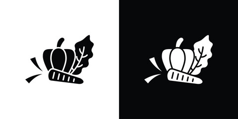 Vegetable icon. Design for website and mobile apps.