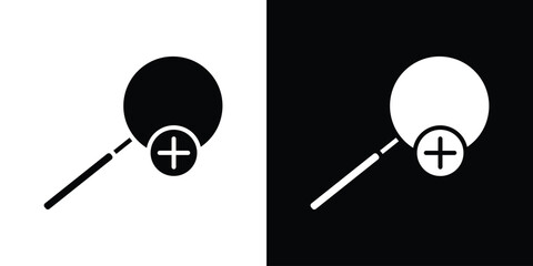 Zoom in icon vector, Symbol, logo illustrations