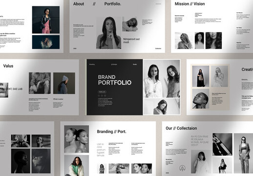 Brand Portfolio Presentation Template
