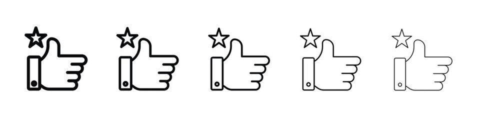 Appreciation icon vector, Symbol, logo illustrations