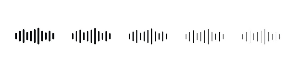 Audio icon vector, Symbol, logo illustrations