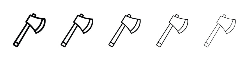 Axe icon. Design for website and mobile apps.