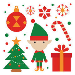 christmas tree with gifts