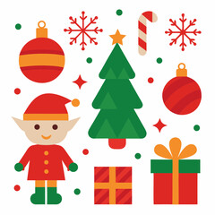 christmas tree with gifts
