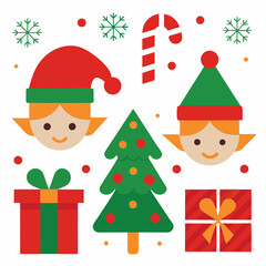 christmas tree and gifts