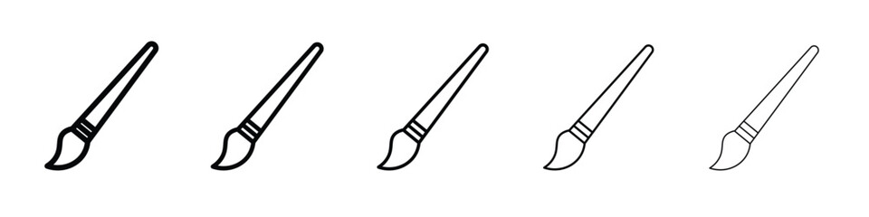 Brush icon vector, Symbol, logo illustrations