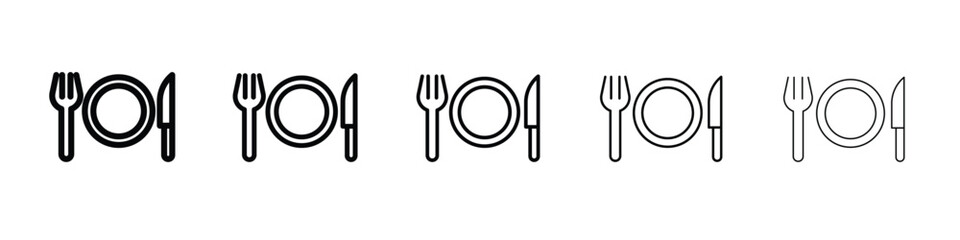 Canteen icon vector, Symbol, logo illustrations