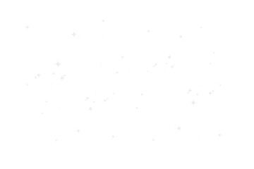 Glowing Sparkle Background PNG.Shiny Twinkling Stars with Glittering Light, Fantasy Illumination and Transparent Effect for Card Design or Festive Decorations