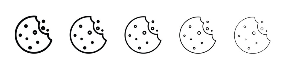 Cookie icon vector, Symbol, logo illustrations