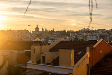 Beautiful Lisbon Rooftop and sky Views