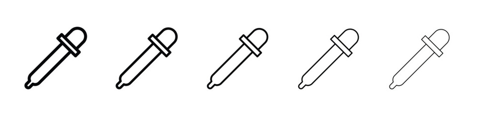 Eye dropper icon vector, Symbol, logo illustrations