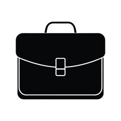 black briefcase icon