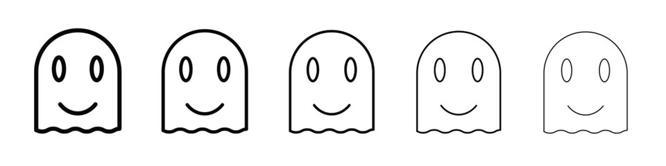Ghost icon vector, Symbol, logo illustrations