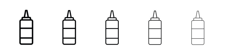 Ketchup icon vector, Symbol, logo illustrations