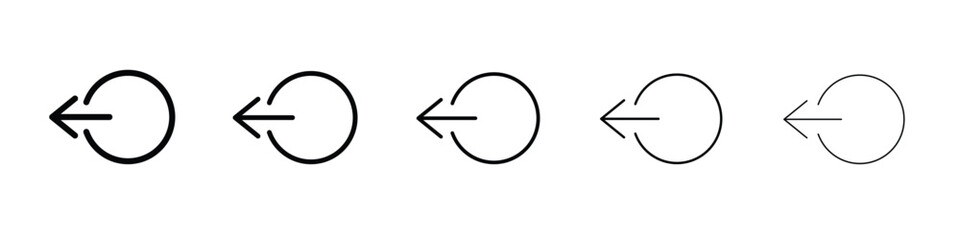 Log out icon vector, Symbol, logo illustrations