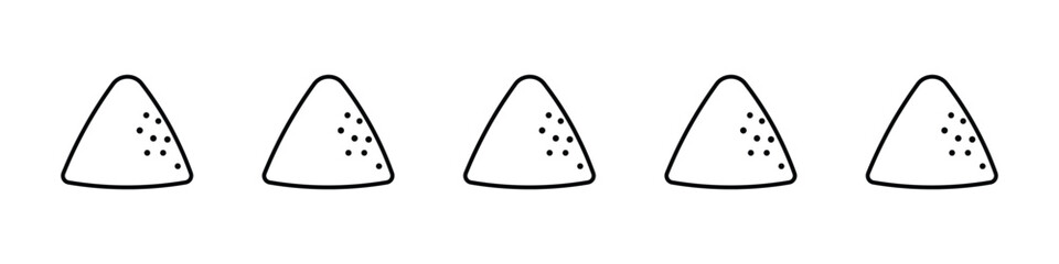 Mound icon vector, Symbol, logo illustrations