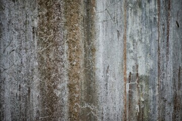 Real aged weathered wall surface. Closeup detail with peeling faded paint seamless pattern. Flake...