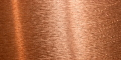 Brushed Copper Metal Texture: Warm, Rich, and Luxurious Background Image